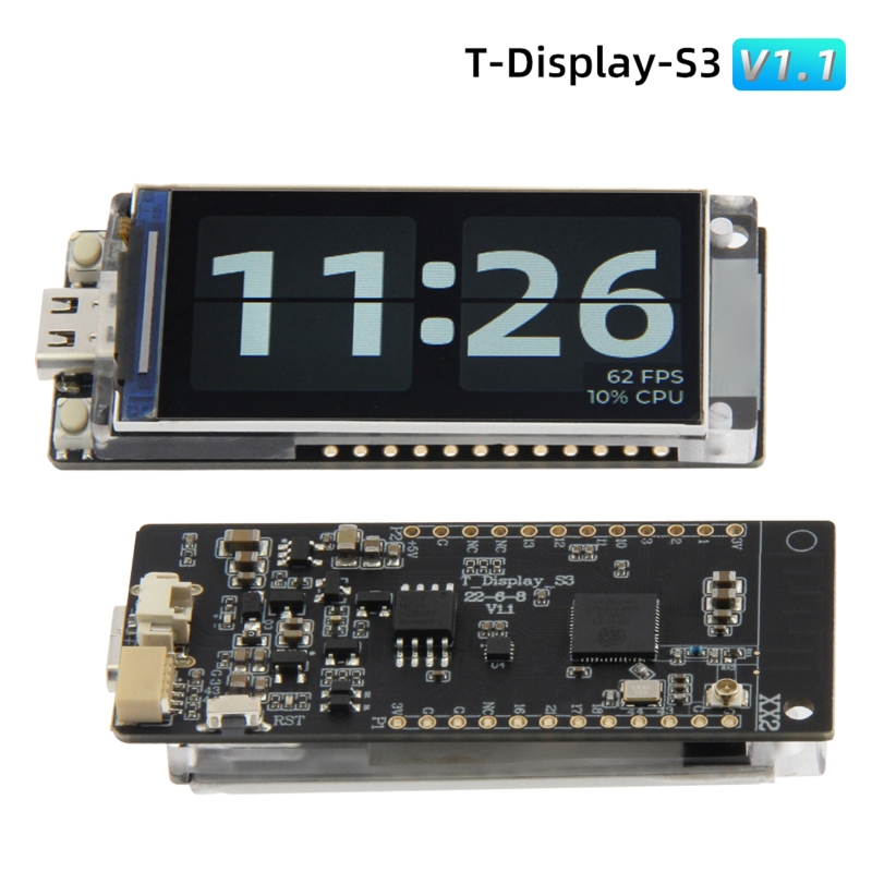 T-Display-S3 ST7789 LCD WIFI Module with ESP32-S3R8