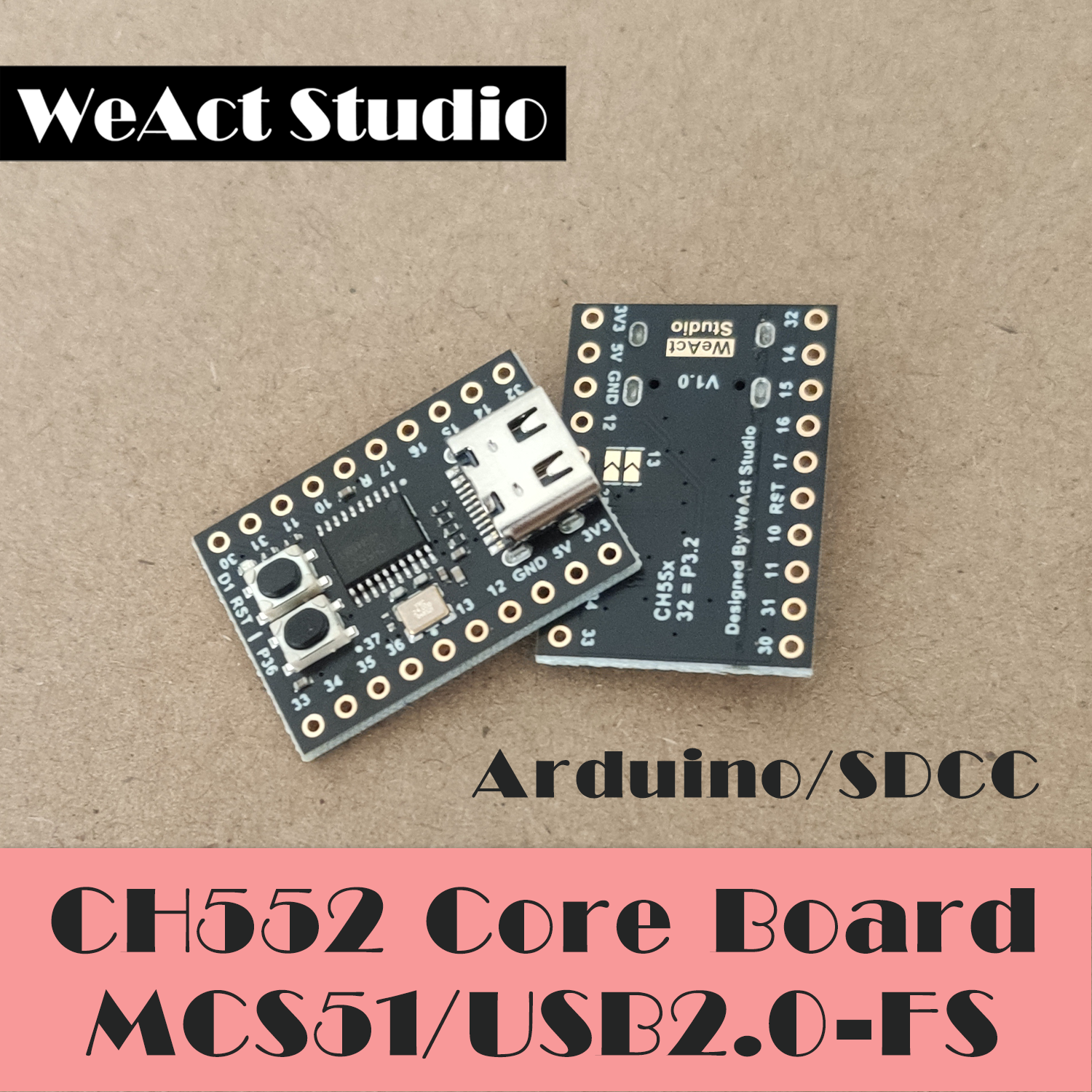 WeAct CH552 Mini Core Board Learning Development