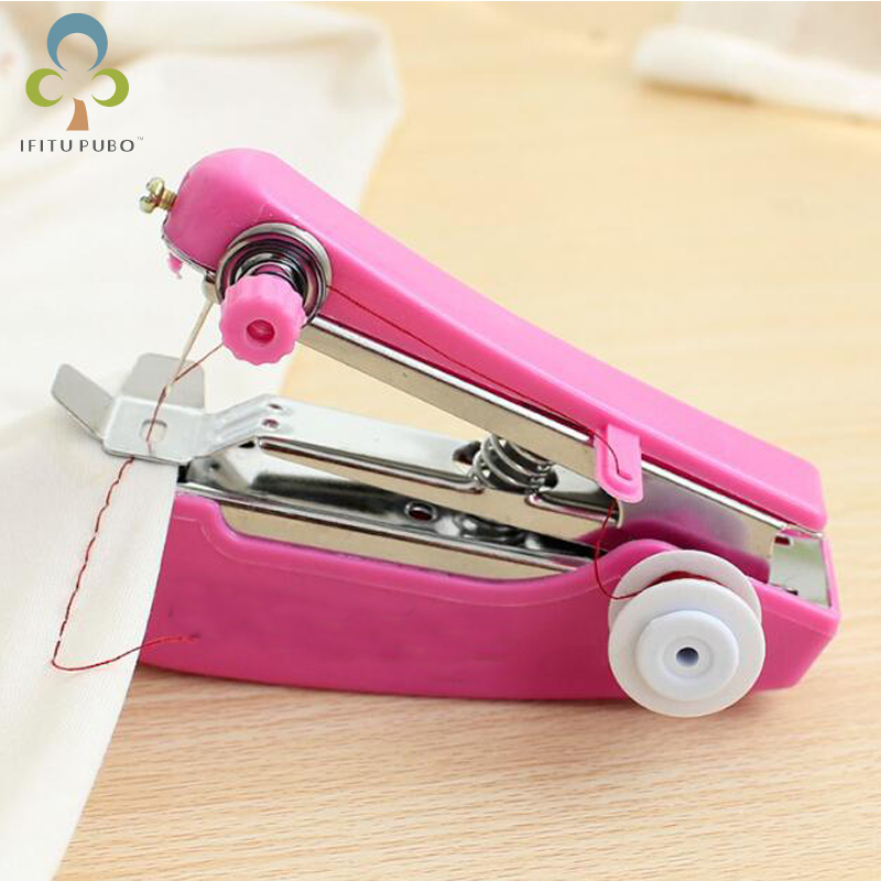 1pc Portable Mini Manual Sewing Machine Simple Operation Sewing Tools Sewing  Cloth